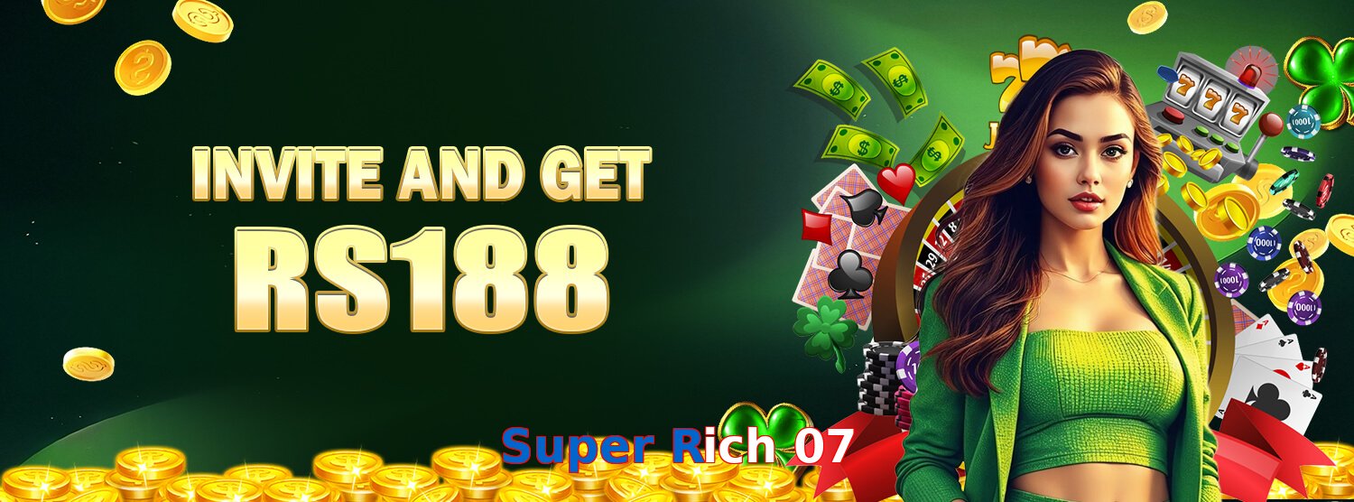 Super Rich 07 game app for Pakistan players