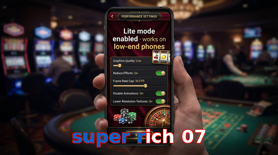 Payment and PKR controls in Super Rich 07