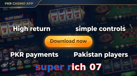 Main screen of Super Rich 07 gamedownload page for PK players