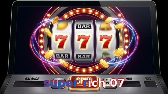Main screen of Super Rich 07 slots page for PK players