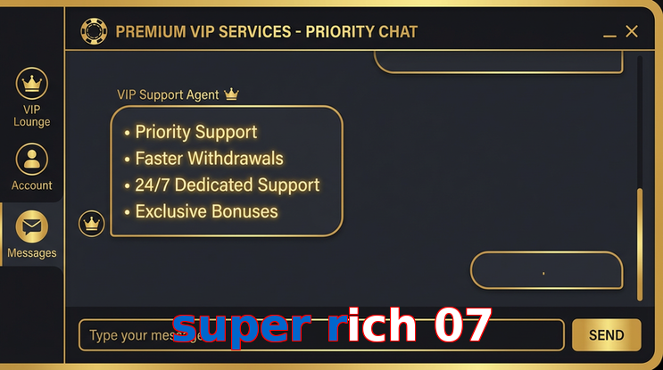 Payment and PKR controls in Super Rich 07